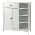 thumbnail image 3 of UBesGoo Wooden Shoe Cabinet w/ 1 Drawers & 2 Doors 10 Pairs, for Entryway Hallway Bedroom, White, 3 of 17