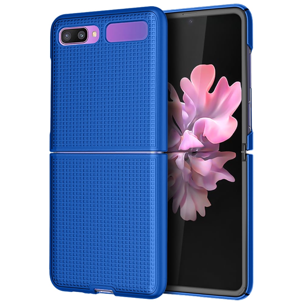 case-for-galaxy-z-flip-nakedcellphone-protective-snap-on-cover-grid