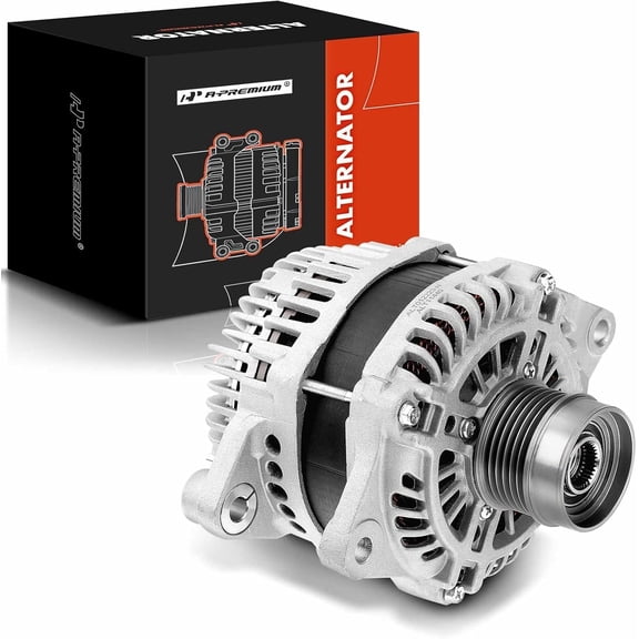A-Premium Alternator Compatible with Dodge Journey 2009-2020 2.4L, 12V 160A CW 6-Groove Clutch Pulley, Replace# A2TX0281, 4801490AA, 4801490AC, 4801490AD, 04801490AA