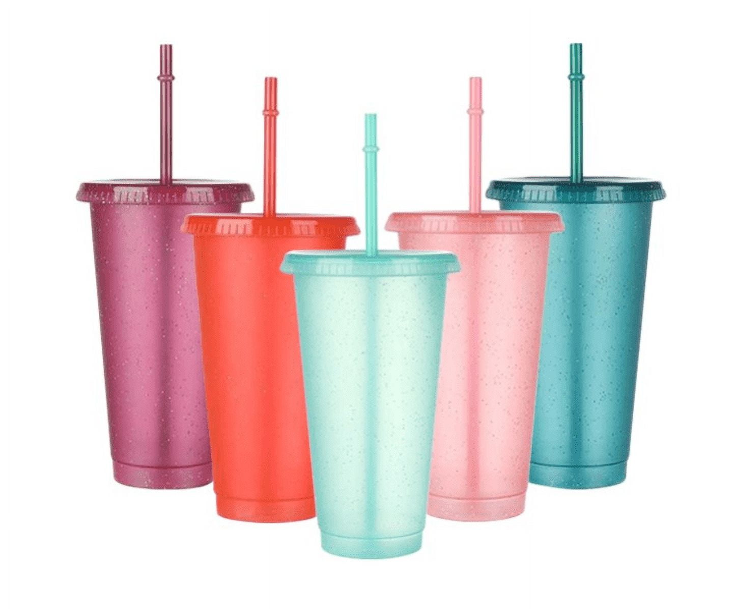 Plastic Cups for Christmas Party Supplies, Reusable Tumblers (16 oz, 2 –  Sparkle and Bash
