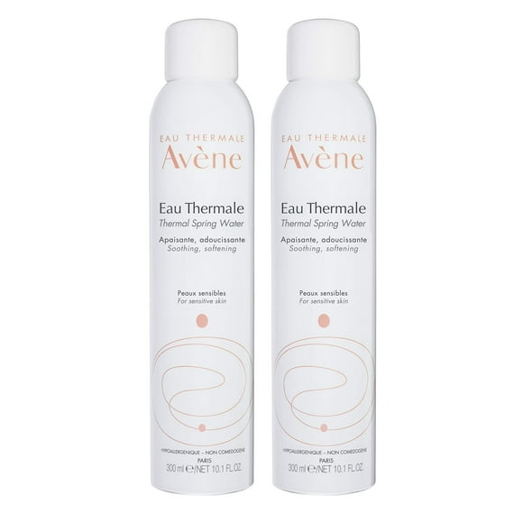Avene Thermal Spring Water, Soothing Calming Facial Mist Spray Duo, 10.1 Oz, Set of 2