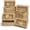 30PCS-6.5x3.5x2IN, variant on Internal Dimensions 5.5x2.7x2 inches Gift Boxes with Clear Window, Homemade Soap Box with Blank Tags and Jute String, Small Gift Boxes for Jewelry, Candy, Wrapping Party Favor