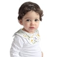 thumbnail image 2 of Hirioo Watercolor Floral A for Baby Cotton Petal Bib Drool Bibs for Baby Boy Unisex, 2 of 9