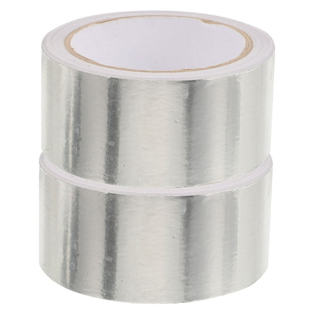 OULII Aluminum Foil Tape Heavy Duty for Home Improvement Projects 2000.00X4.50X0.10Cm 2Pcs