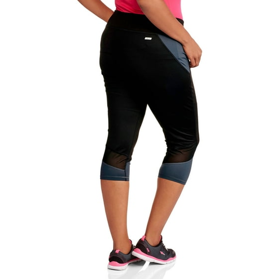Danskin Now Women's PlusSize Fashion Capri