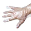 Seyurigaoka Disposable Clear PE Gloves Cleaning Food Grade Household Gloves Adults Anti-oil Anti-fouling Anti-piercing Gloves 100PCs