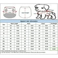 thumbnail image 2 of Dog Plaid Hoodie Warm Soft Dog Sweater Outfit with Hat Autumn and Winter Pet Clothes for Small Medium Large Puppy Wearing,Black,2XL, 2 of 5
