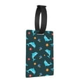 thumbnail image 7 of PAYOHTO Luggage Tags for Suitcases Cute Dolphin and Clown Fish Sea PVC Lable for Travel Bag, 7 of 7
