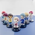 thumbnail image 5 of 7Pcsq Version Korean Singer Boy Group Action Figure Children's Anime Character Toys Graduation Gift 3.15 inch, 5 of 5