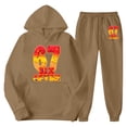 thumbnail image 4 of MEZZALL Kids Girls Long Sleeve Hooded Sweatshirt Tops And Pants Casual Outfit Soft 67 Printed Jogger Tracksuit Daily Trendy Children Fashion Clothes Sets, 4 of 4
