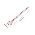 thumbnail image 2 of Masteelf 2pcs Glass Coffee Spoon Long Stirring Spoon Mixing Spoon Creative Glass Spoons Rod For Stirring Coffee Milk Tea Desserts, 2 of 8