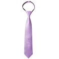 thumbnail image 2 of Spring Notion Cravate à Fermeture Éclair en Satin pour Garçons Lilas Petite, 2 of 4
