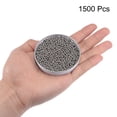 thumbnail image 3 of Unique Bargains 3mm 201 Billes de Roulement en Acier Inoxydable G200 Précision 1500 Pack, 3 of 5