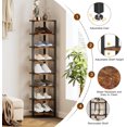 Corner Shoe Rack for Entryway,8Tier Shoe Storage with Adjustable
