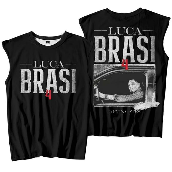 Kevin Gates Luca Brasi 4 Merch Tank Tops Sleeveless T-Shirt port Vest Women Men Casual Outdoor Sportwear