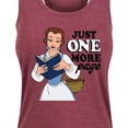 thumbnail image 3 of Disney Princess - Belle One More Page - Women's Racerback Tank Top, 3 of 5