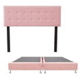 thumbnail image 1 of Box Base Cama King Size + Cabecera Bilbao Rosa, 1 of 7