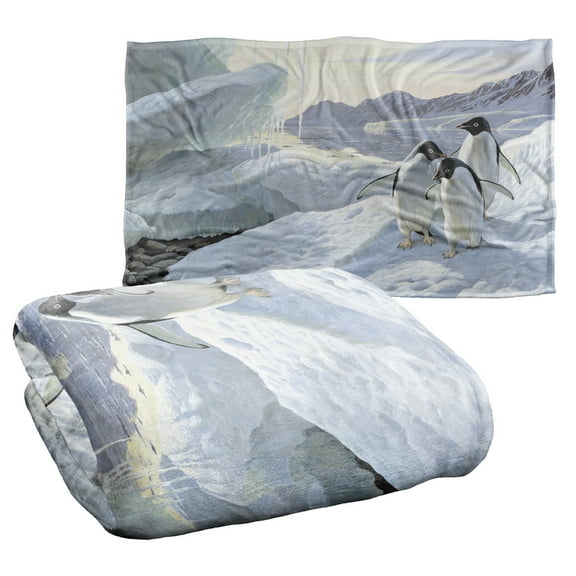 Wild Wings Penguins 2 Silky Touch Super Soft Throw Blanket 36" x 58"