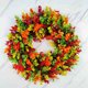 thumbnail image 3 of Teissuly Fall Door Wreath, Autumn Home Decoration Wreath and Doorplate Decoration in Front of The Door, Wreaths for Front Door Teissuly WER202310060380, 3 of 8