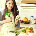 thumbnail image 2 of Cortador de aguacate, cortador de aguacate 3 en 1, pelador de aguacate adecuado para kiwi, fruta del dragón, mango, 2 of 8