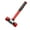 43mm, variant on Fiber Handle Rubber Mallets Heavy Duty Construction Tool For Flooring Projects Home Renovations And Outdoor Camping