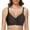 Black, variant on Non Wired Bra Women's Padded Full Cup Bra Without Underwire With Padding Seamless Bustier Bralette Breathable Soft Pack of Bras Womens Bras Push up Front Closure Women Wireless Bra Maternity Bra