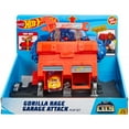 thumbnail image 7 of Hot Wheels Gorilla Rage Garage Attack Playset, 7 of 7