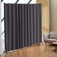 thumbnail image 2 of CAFORKP Freestanding Room Divider Panel, Portable Privacy Screen with Wheels for Any Room, 2 of 10