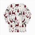 thumbnail image 6 of ORT Toddler Baby Girls Boy Christmas Pajamas Set Kids Sleepwear 2 Pcs Pjs Long Sleeve Top and Pant Sleepwear Clothes Sets, 6 of 9