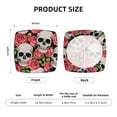 thumbnail image 6 of Gaeub Skull And Roses Square Chair Seat Cushion Cover,Wear-Resistant Chair Seat Cover, Household Chair Essentials,Anti-Scratch, 6 of 9