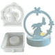 thumbnail image 4 of Fiudx Ofertas y liquidaciones Moldes de yeso para decorar velas con forma de conejito besándose, 4 of 7