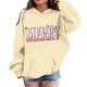 thumbnail image 1 of Sudadera con capucha para niñas y niños, sudadera de manga larga con cuello redondo y estampado de moda, jersey con bolsillo, sudadera de poliéster para niñas, 1 of 8