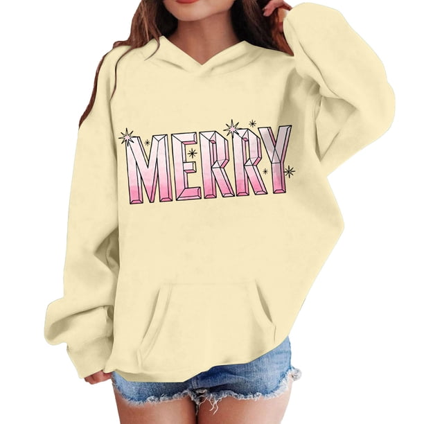 Sudadera con capucha para niñas y niños, sudadera de manga larga con cuello redondo y estampado de moda, jersey con bolsillo, sudadera de poliéster para niñas