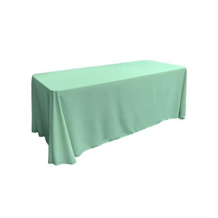 

TCpop90x132-MintP44 Polyester Poplin Rectangular Tablecloth Mint - 90 x 132 in.
