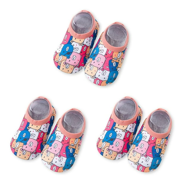 Soidarity 1 par de zapatillas de agua para niños, zapatos de natación, botas subacuáticas L tipo 5 Type1 NO1
