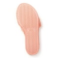 thumbnail image 4 of Roxoni Open Toe Spa Slippers for Women Microterry and Rubber Sole US Womens Sizes 6 To 12, 4 of 4