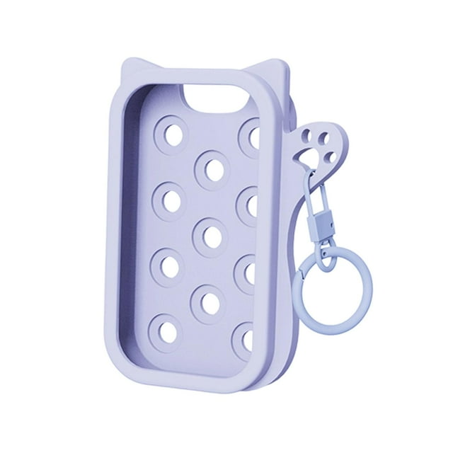 BELOVING Silicone Case Accessory Travel for Power Mist Cute Hand Sanitizer Spray Case Purple