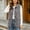 Gray, variant on Sevevn Womens Lapel Collar Corduroy Sleeveless Vest Button Waistcoat with Pockets Fall Casual Outerwear Gray S