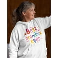 thumbnail image 2 of Best Grandma Ever, Hoodie Women -Image by Shutterstock, Female 3X-Large, 2 of 4