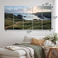 thumbnail image 4 of Designart "Expansive Coastal Views III" Coastal Metal Wall Decor Set, 4 of 5