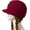Wine red, variant on Dalrosia Womens Winter Beanie Hat Warm Knitted Slouchy Wool Hats Cap with Visor