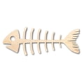 thumbnail image 1 of Unfinished Wooden Fish Bones Shape - Ocean - Craft - up to 24 DIY, 1 of 3