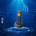 thumbnail image 1 of D1006 botón grande solo hogar oficina teléfono portátil radio bajo punto de teléfono inalámbrico digital, 1 of 5