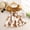 Caramel, variant on Toddler Kids Girls Princess Dresses Bubble Sleeve Dresses Bowknot Party Gown Summer Casual Sundress for Girls 4-7T