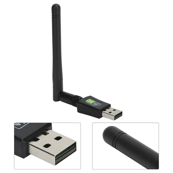USB Wifi Adapter, USB2.0 Adapter Black 600Mbps For For Laptop Computer