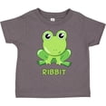 thumbnail image 3 of Inktastic Ribbit Cute Green Frog Boys or Girls Toddler T-Shirt, 3 of 5