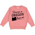 thumbnail image 2 of Inktastic Someone in Oregon Loves Me Toddler Sweatshirt, 2 of 4
