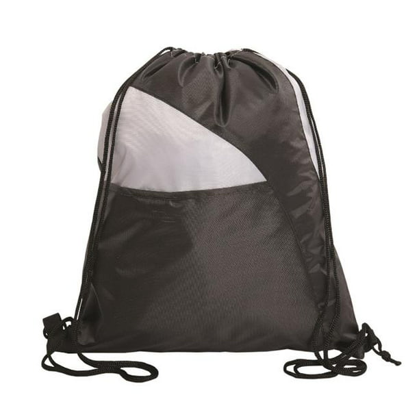 Debco - P6353 Drawstring Backpack Black Black - 12 Pack - Walmart.com ...