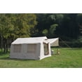 thumbnail image 7 of Acpouw 9.8 x13ft with canopy, Inflatable Camping Tents with Hand Pump, Air Glamping Tents, Easy Setup Waterproof and Windproof Blow up Tent Beige, 7 of 7