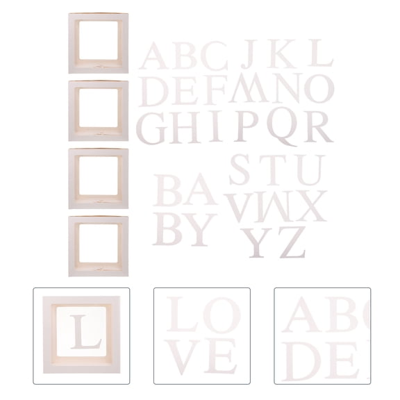 BESTYASH 1Set Balloon Boxes White Paper Storage for Balloons and String Lights Display